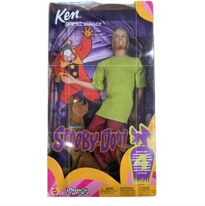 2002 KEN SHAGGY Scooby Doo Barbie Collector Mattel Dog  Barbie Doll Collectables